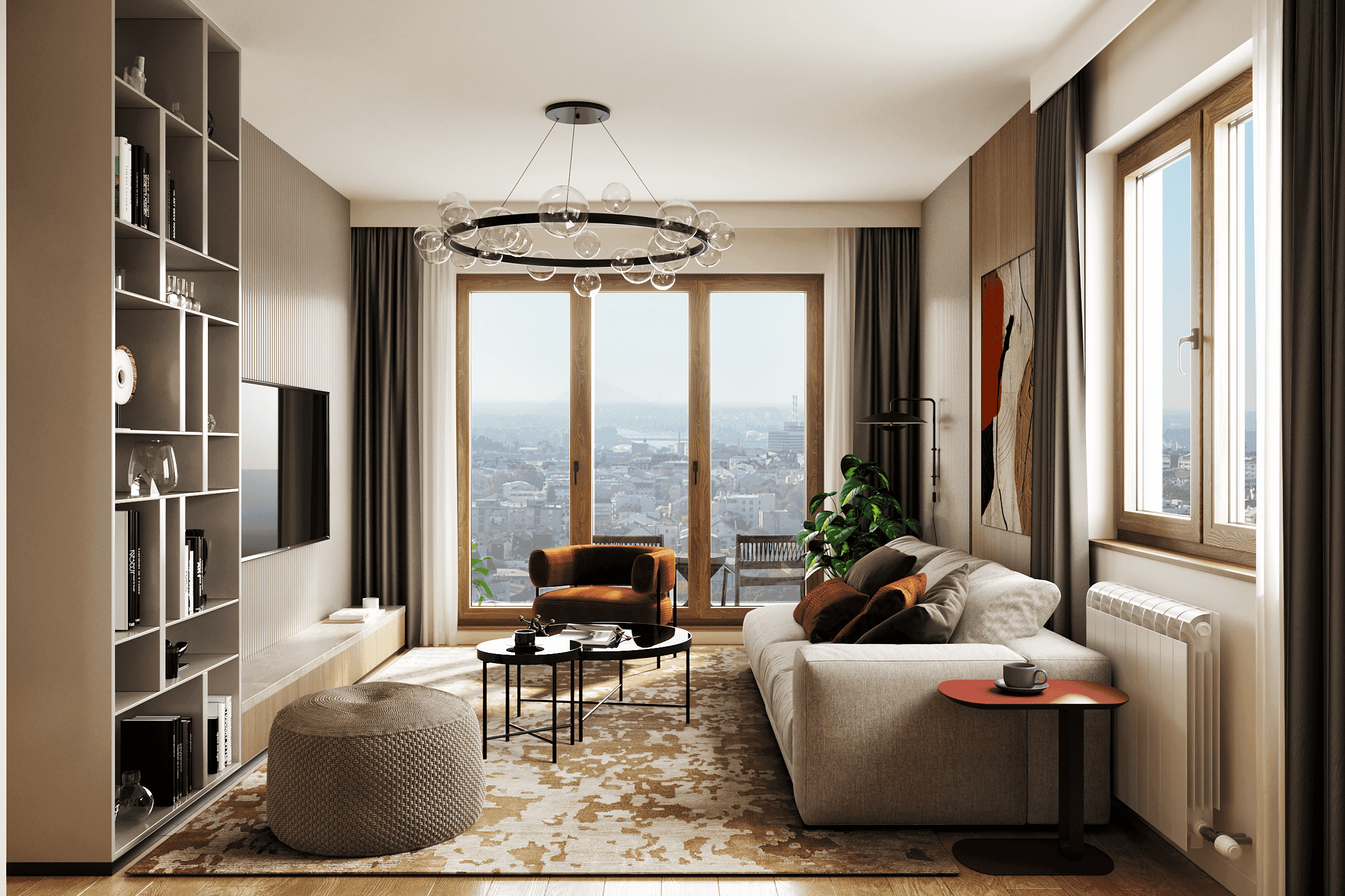 Novih 7+ — enterijer